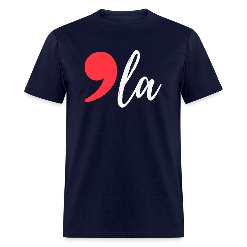 Comma La Kamala Harris Shirt 2024 President Unisex T-Shirt - navy