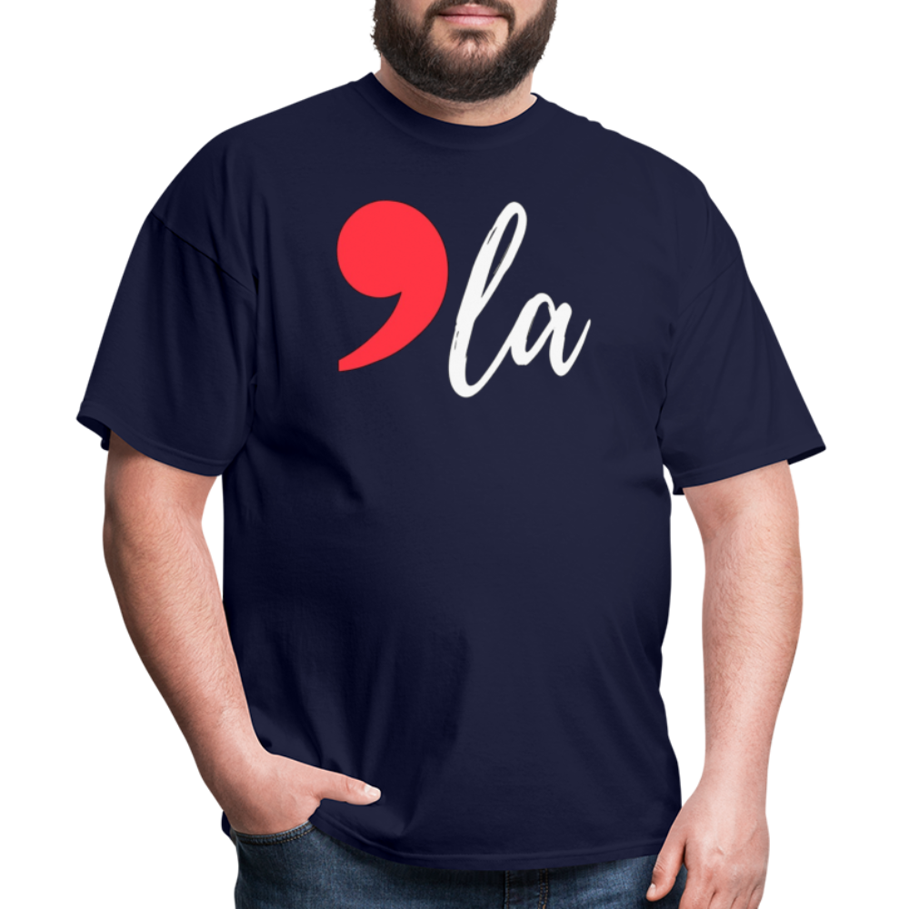 Comma La Kamala Harris Shirt 2024 President Unisex T-Shirt - navy 4