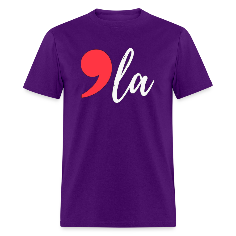 Comma La Kamala Harris Shirt 2024 President Unisex T-Shirt - purple
