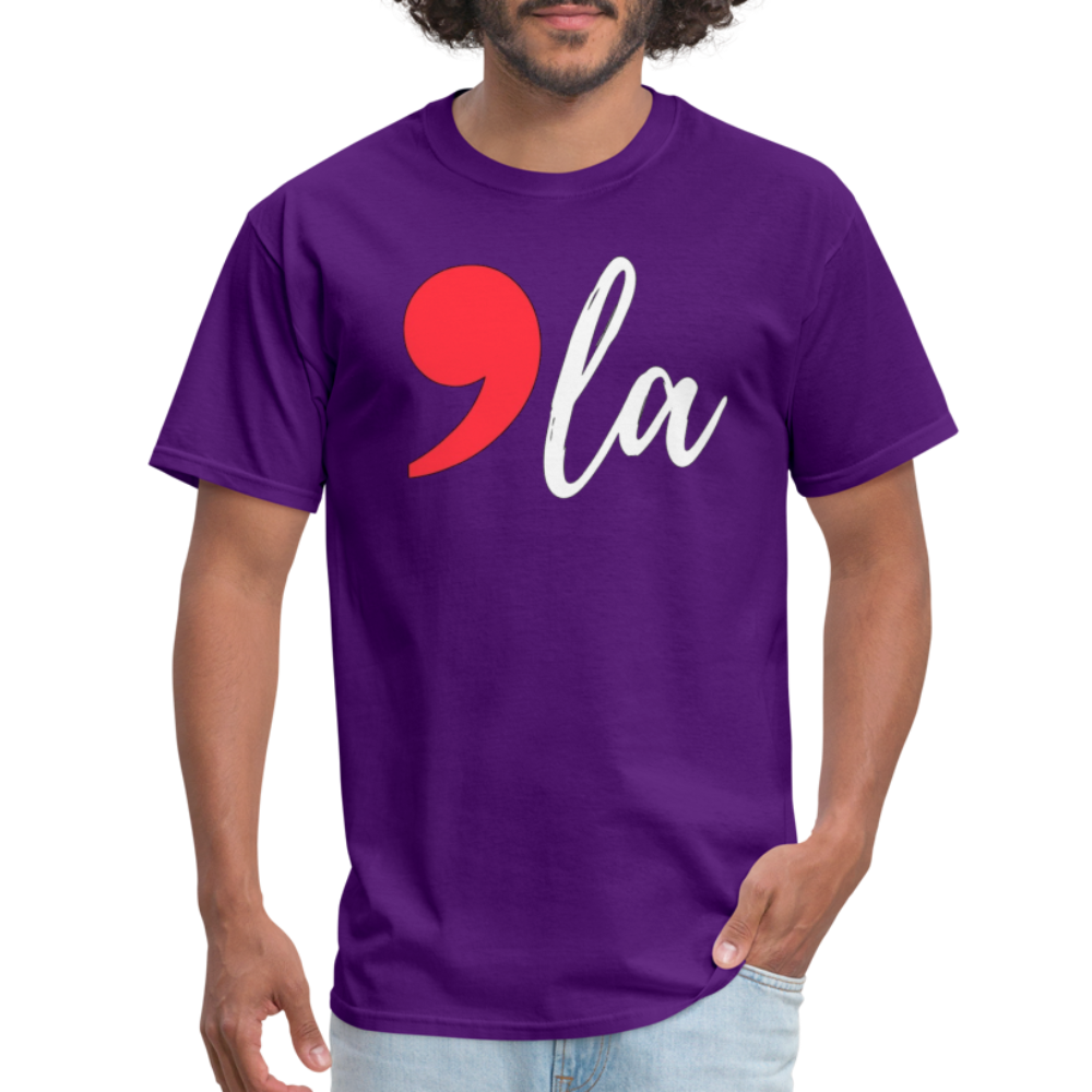 Comma La Kamala Harris Shirt 2024 President Unisex T-Shirt - purple 3