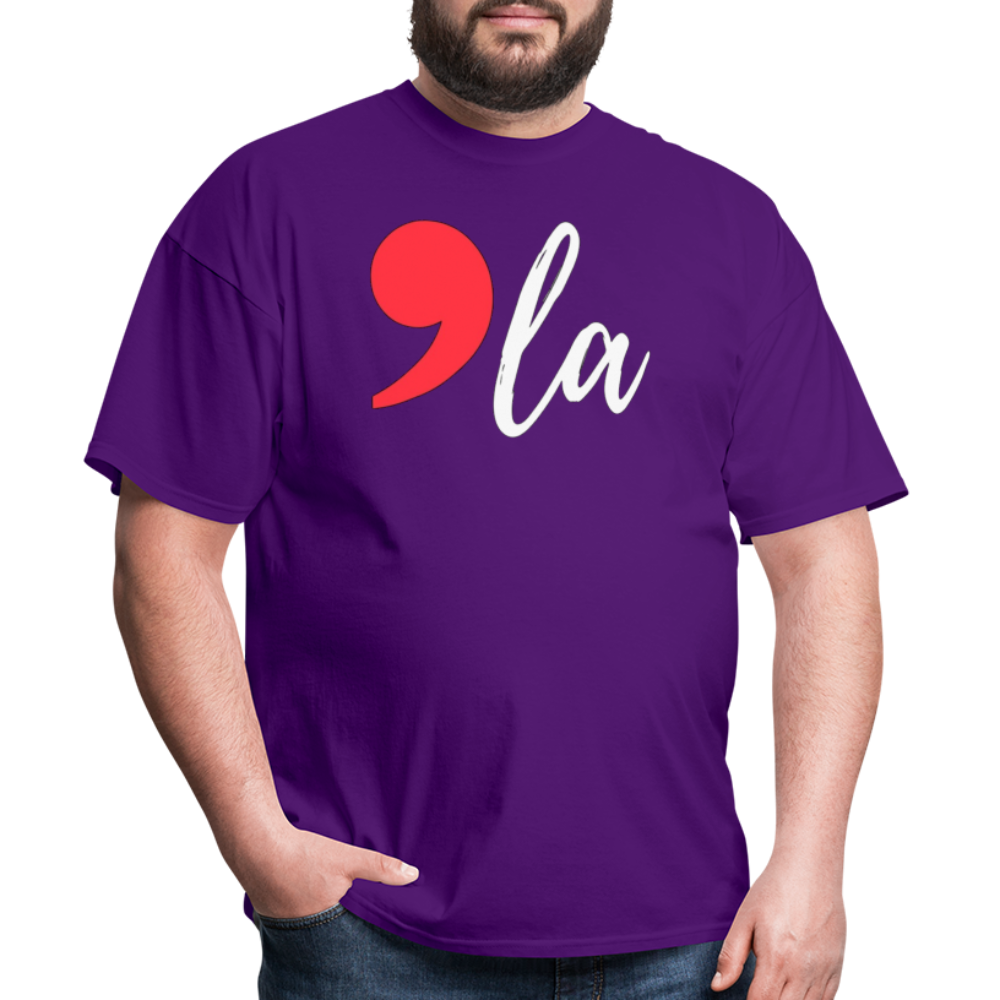 Comma La Kamala Harris Shirt 2024 President Unisex T-Shirt - purple 4
