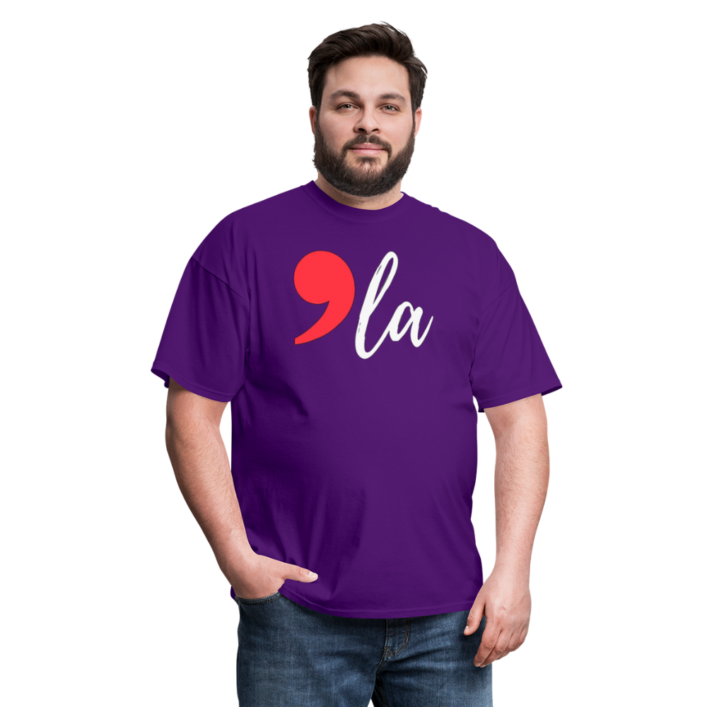 Comma La Kamala Harris Shirt 2024 President Unisex T-Shirt - purple 8