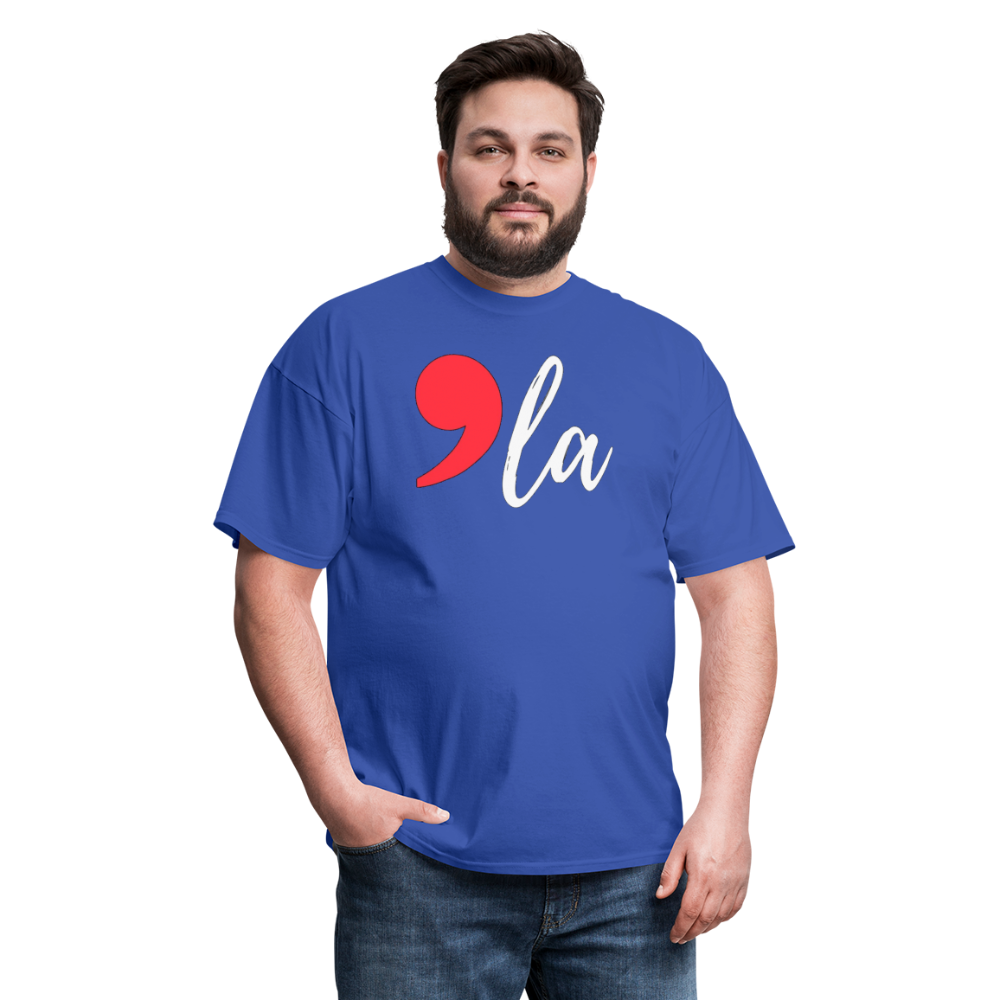 Comma La Kamala Harris Shirt 2024 President Unisex T-Shirt - royal blue 5