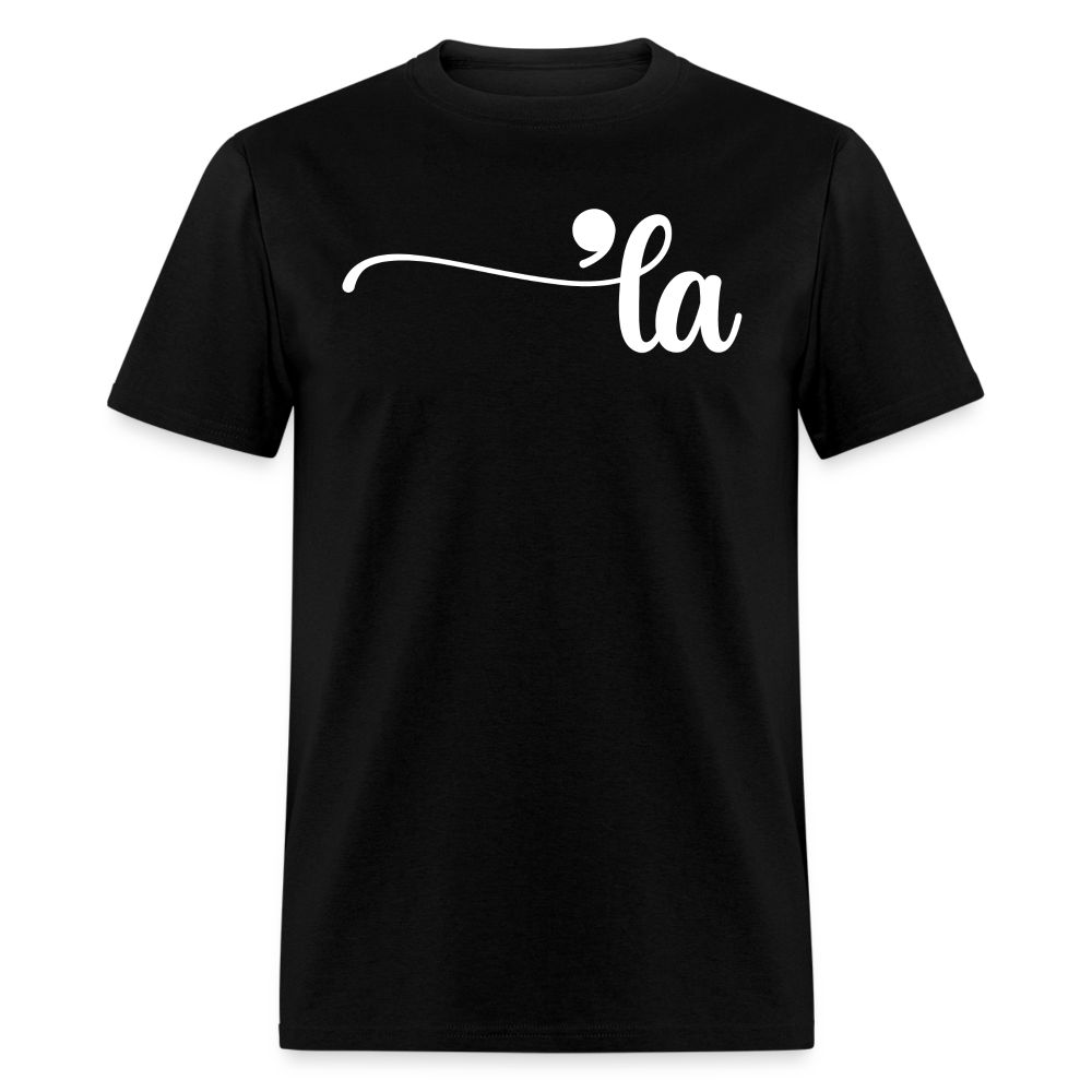 Comma La Kamala Harris Shirt Punctuation Unisex Classic T-Shirt - black