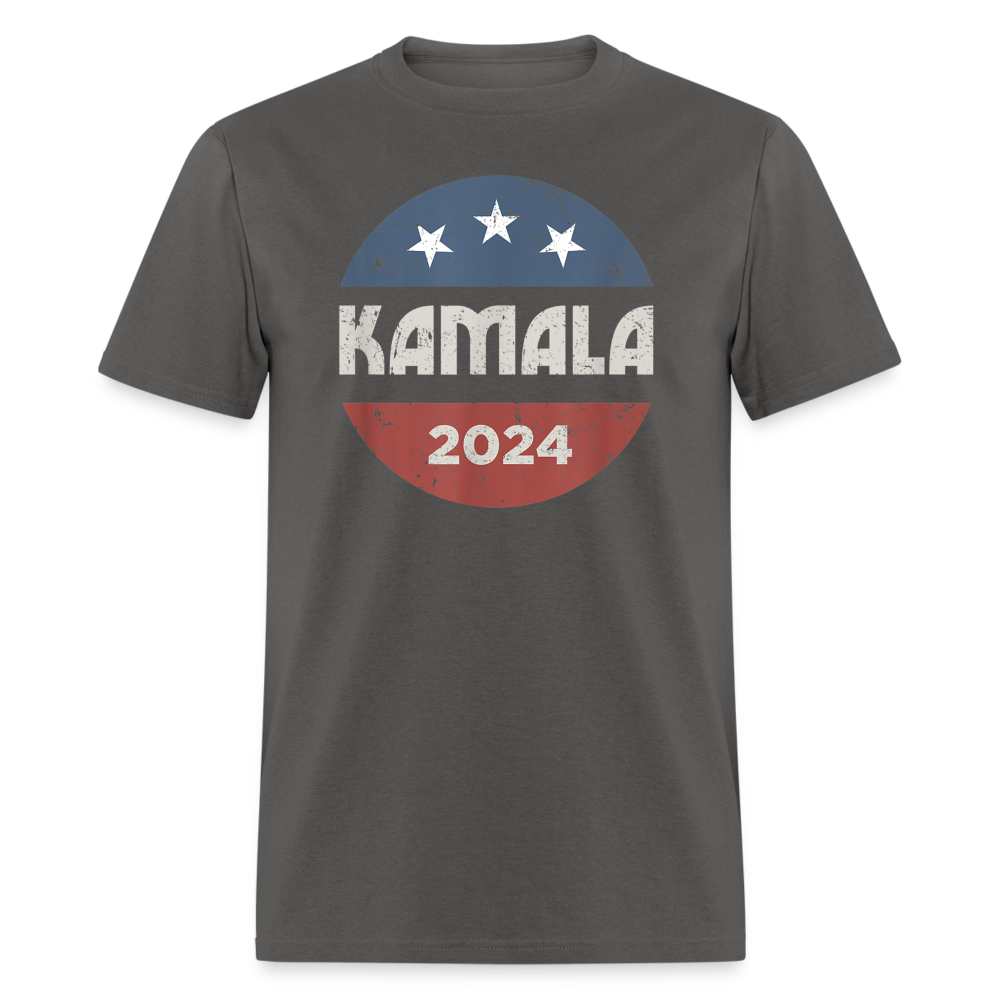 Kamala Harris Shirt 2024 For President Campaign T-Shirt Unisex Graphic Tee - charcoal