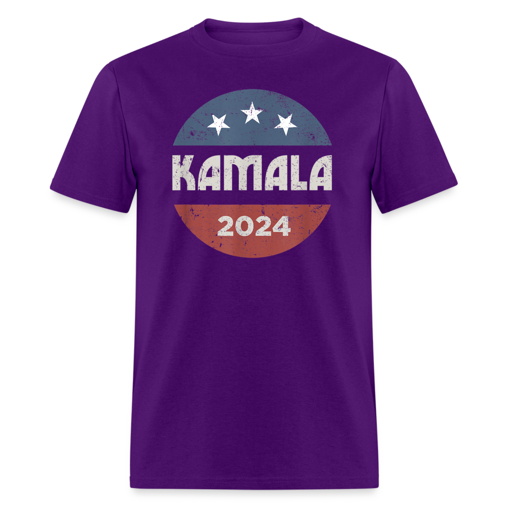 Kamala Harris Shirt 2024 For President Campaign T-Shirt Unisex Graphic Tee - purple