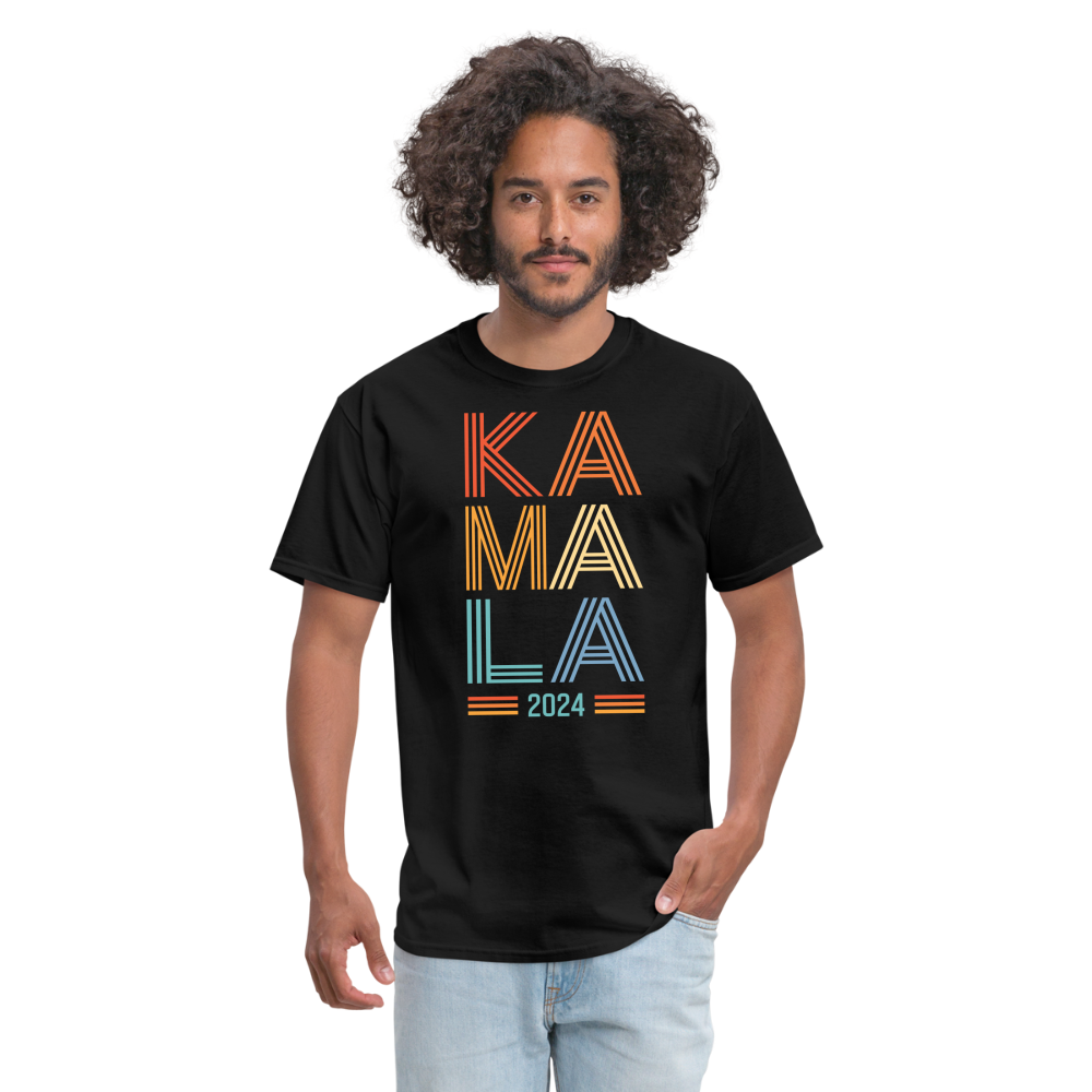 Kamala Harris Shirt 2024 Vintage Neon Classic Unisex T-Shirt - black 2