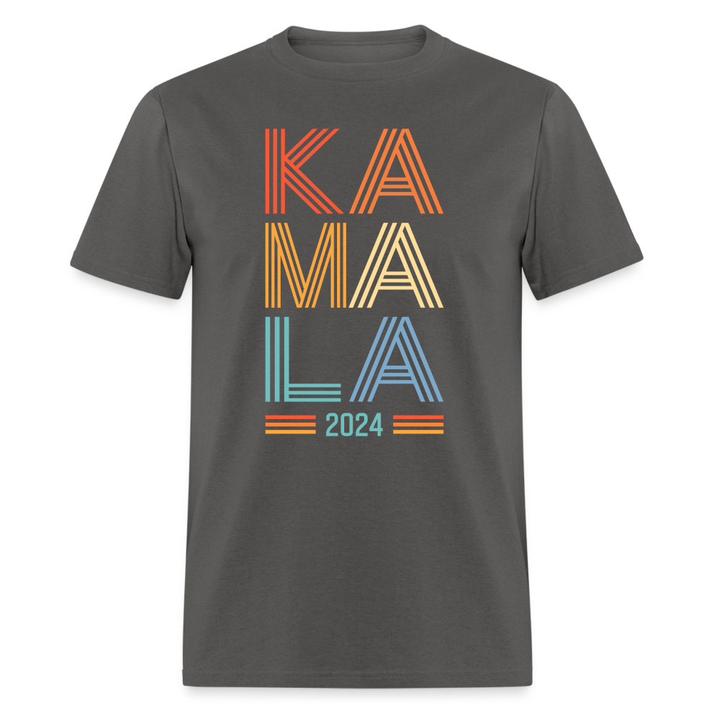 Kamala Harris Shirt 2024 Vintage Neon Classic Unisex T-Shirt - charcoal