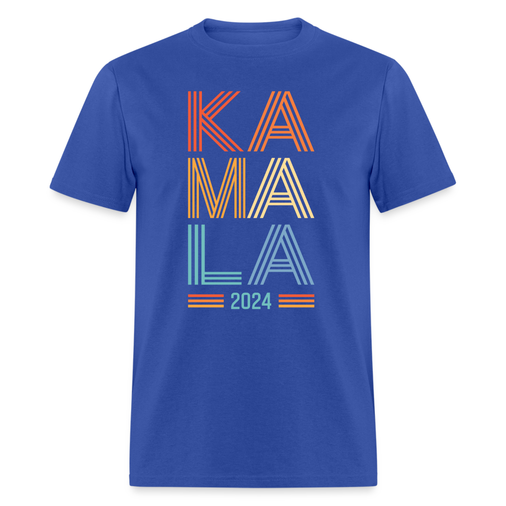 Kamala Harris Shirt 2024 Vintage Neon Classic Unisex T-Shirt - royal blue