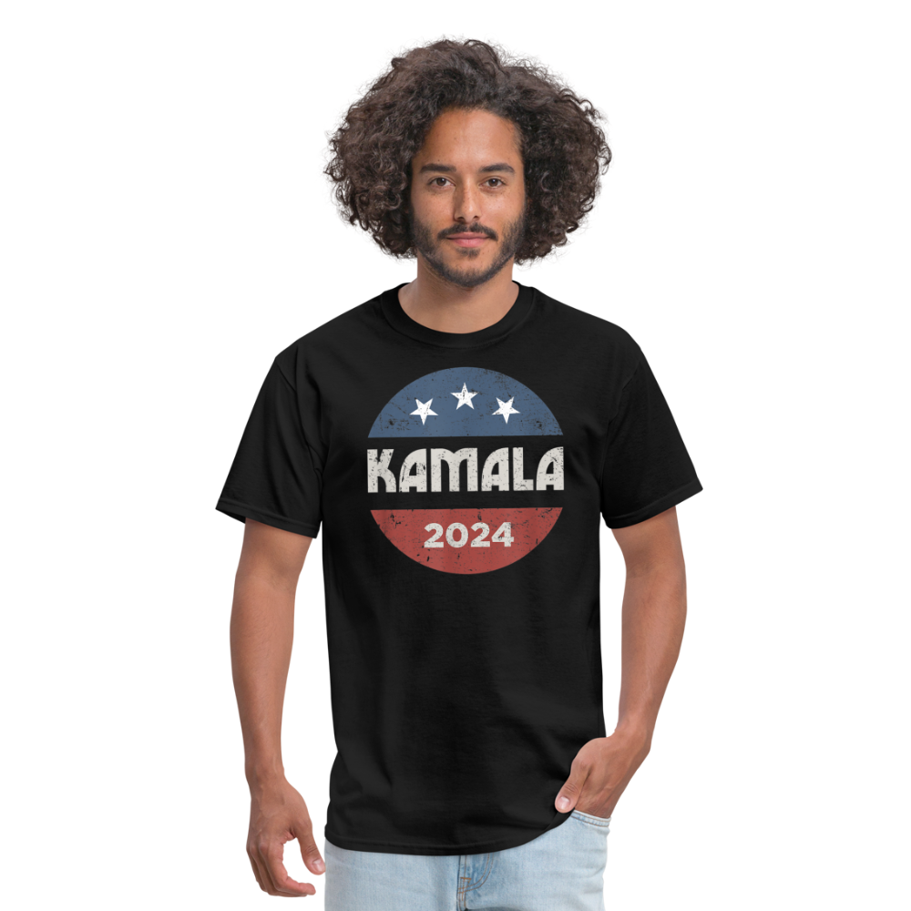 Kamala Harris Shirts 2024 For President Campaign T-Shirt Unisex Graphic Tee - black
