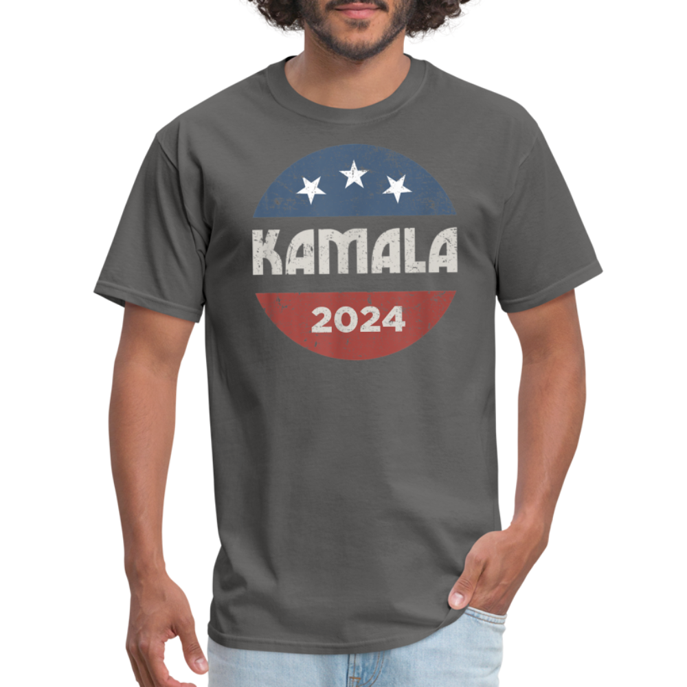 Kamala Harris Shirts 2024 For President Campaign T-Shirt Unisex Graphic Tee - charcoal 3