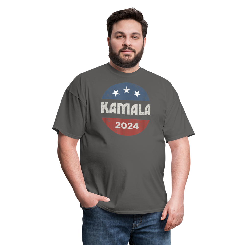 Kamala Harris Shirts 2024 For President Campaign T-Shirt Unisex Graphic Tee - charcoal 4