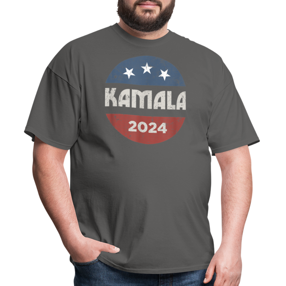 Kamala Harris Shirts 2024 For President Campaign T-Shirt Unisex Graphic Tee - charcoal 5