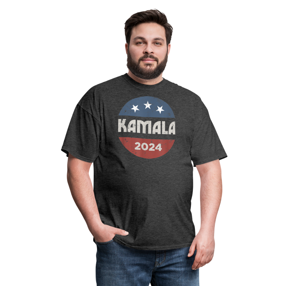 Kamala Harris Shirts 2024 For President Campaign T-Shirt Unisex Graphic Tee - heather black 4