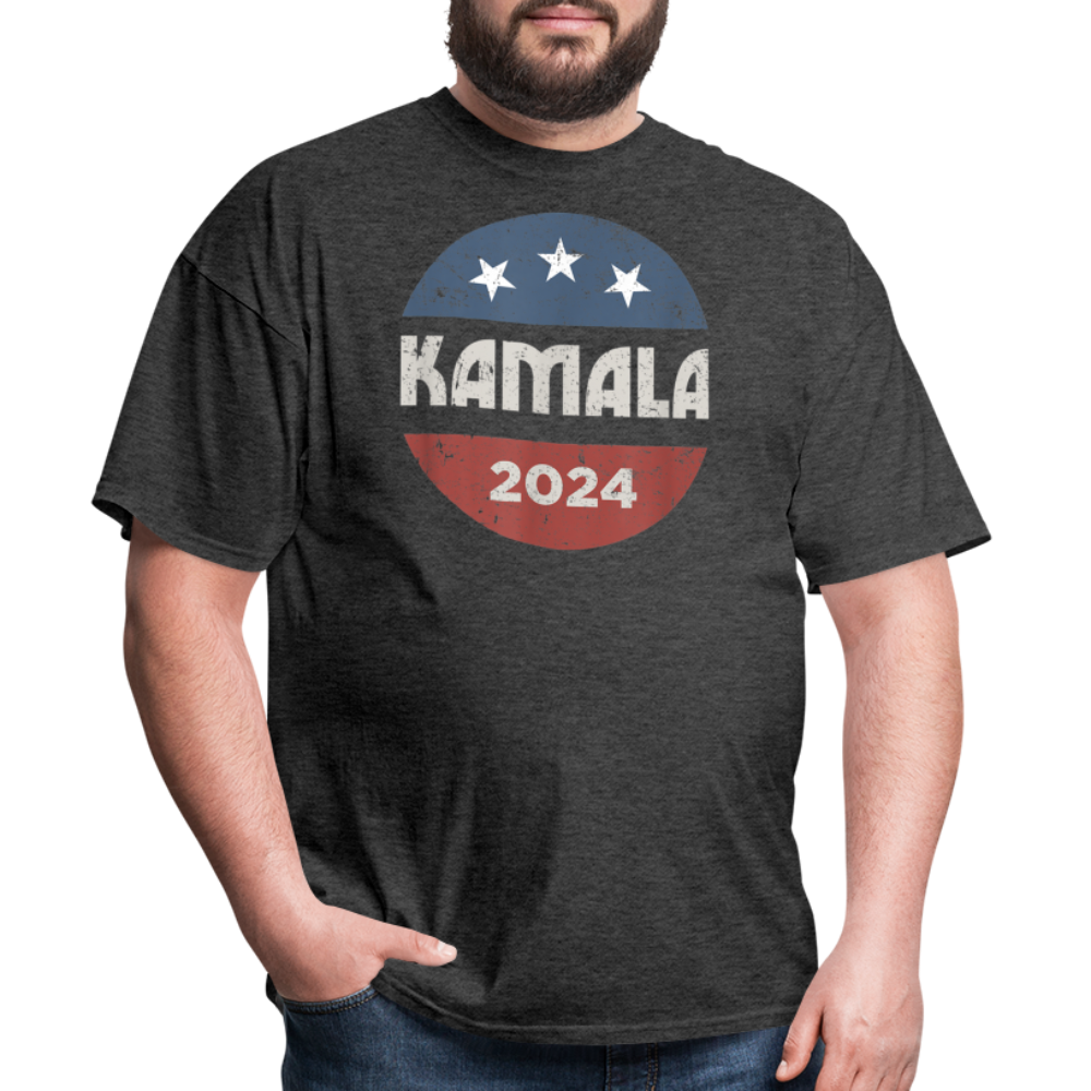 Kamala Harris Shirts 2024 For President Campaign T-Shirt Unisex Graphic Tee - heather black 6