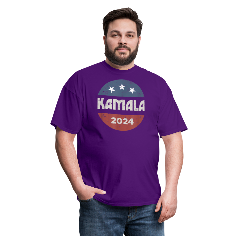 Kamala Harris Shirts 2024 For President Campaign T-Shirt Unisex Graphic Tee - purple 4