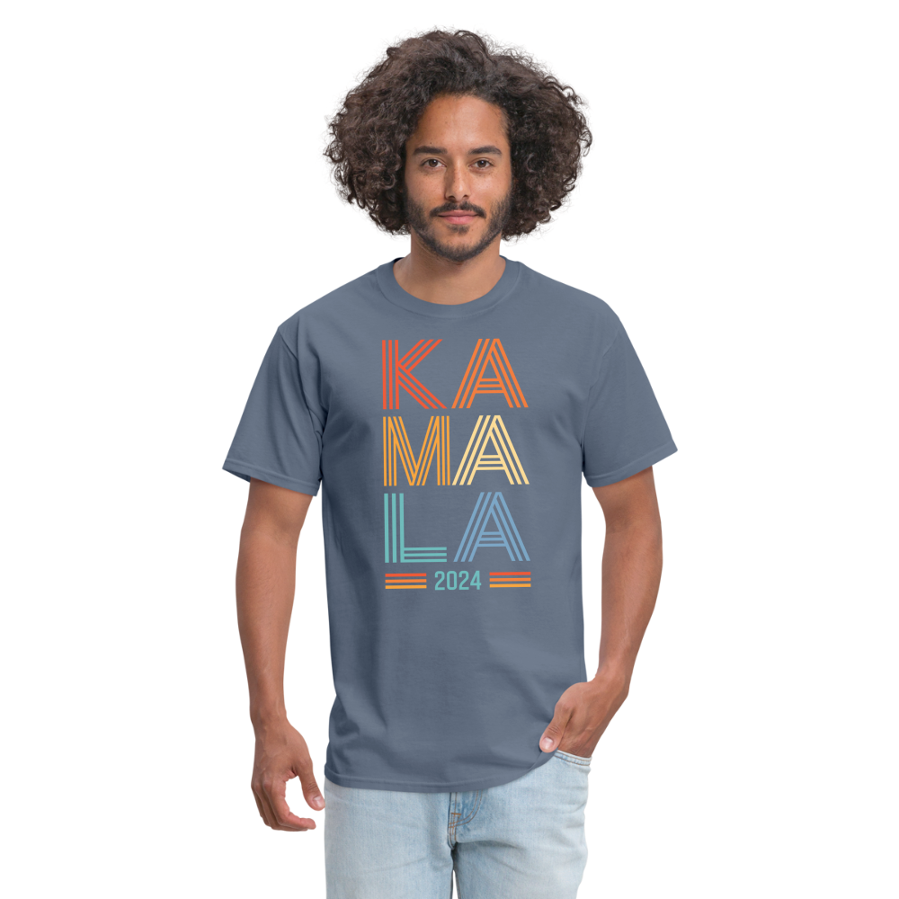 Kamala Harris Shirts 2024 Vintage Neon Classic Unisex T-Shirt - denim