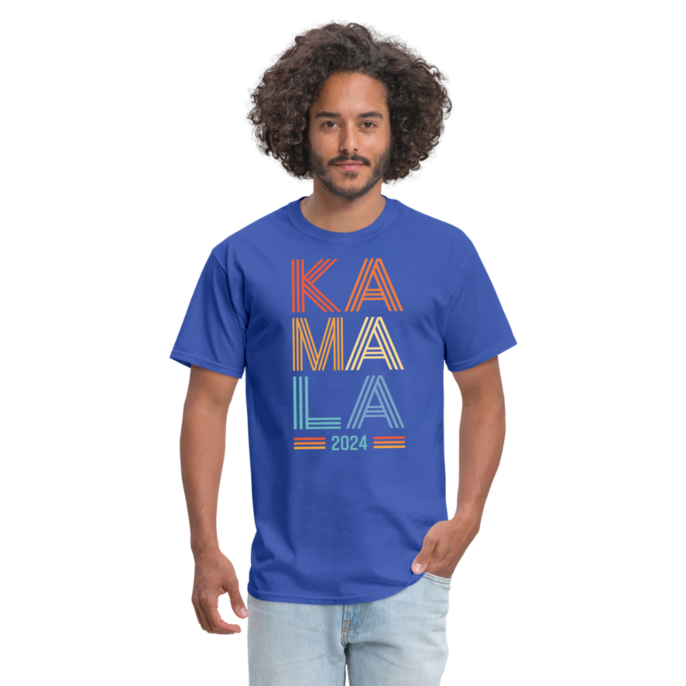 Kamala Harris Shirts 2024 Vintage Neon Classic Unisex T-Shirt - royal blue