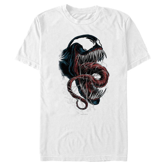 Marvel Venom Adult White Unisex T-Shirt