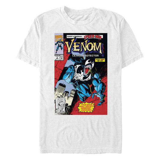 Marvel Venom Lethal Protector Comic Issue #2 Adult White Unisex T-Shirt