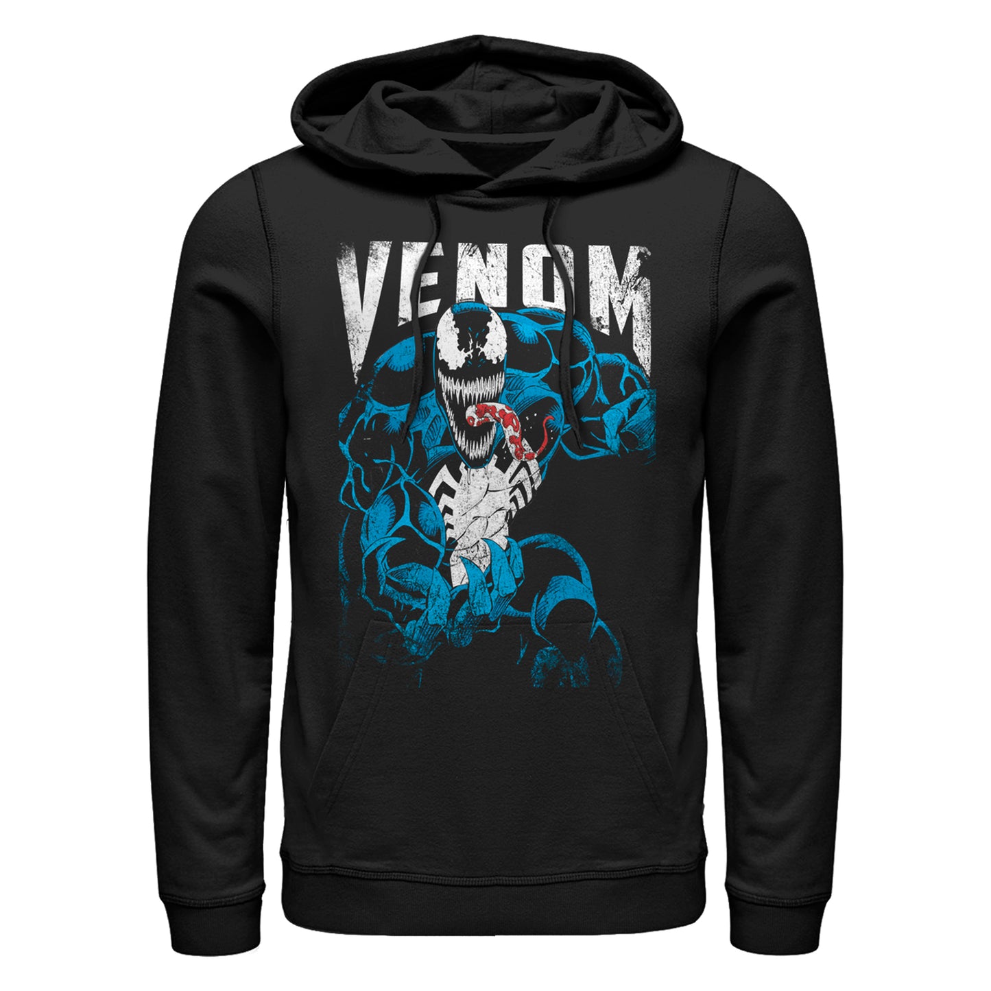 Marvel Venom Grunge Adult Black Unisex Hoodie Sweatshirt