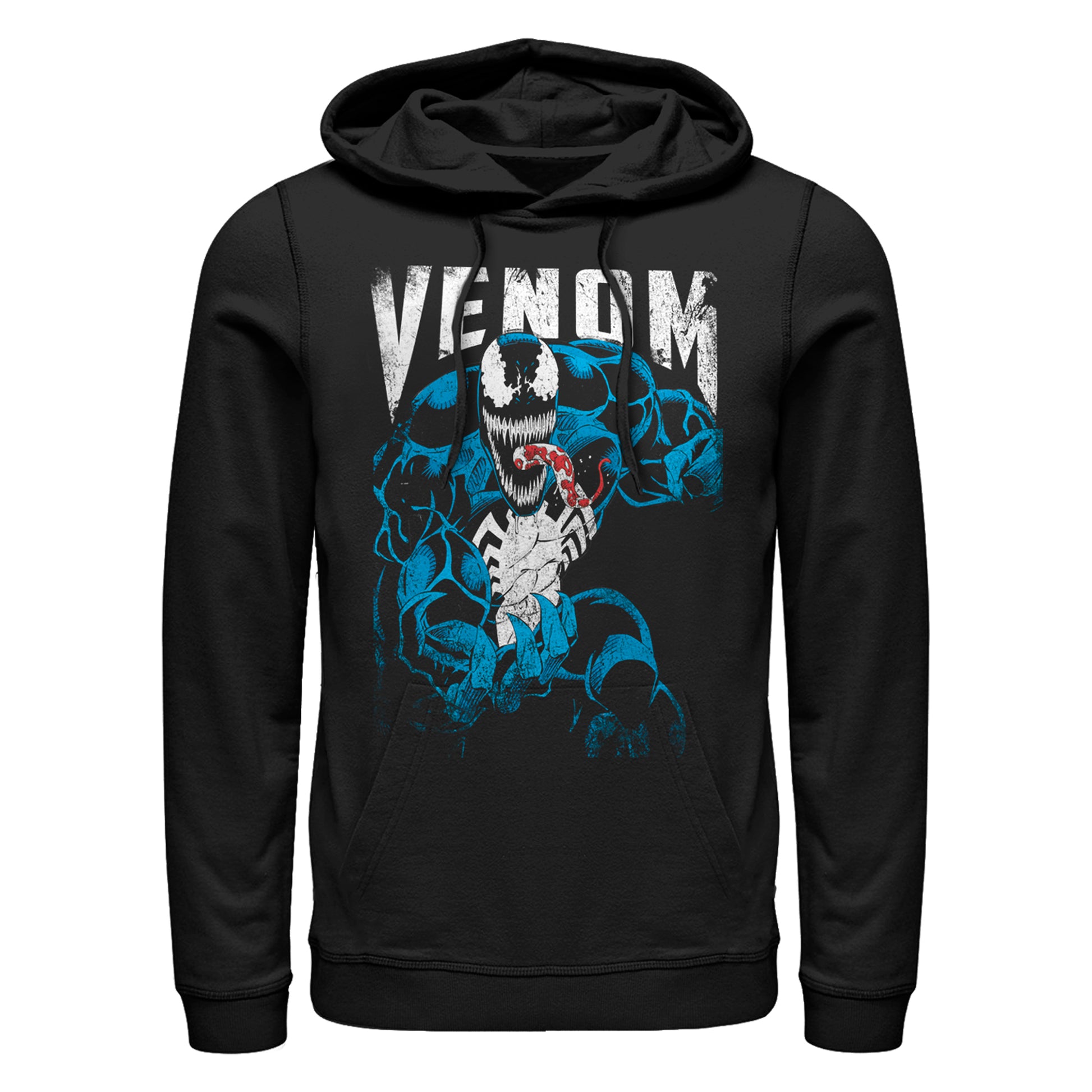 Marvel Venom Grunge Adult Black Unisex Hoodie Sweatshirt
