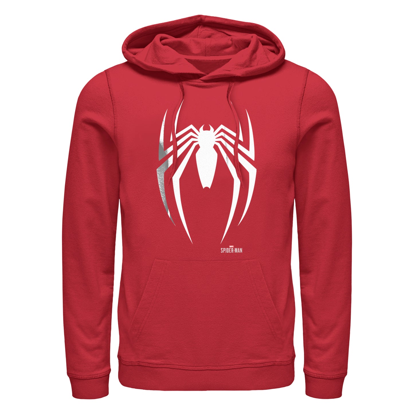 Marvel Spiderman Game Classic Spider Logo Adult Red Unisex Hoodie Sweatshirt