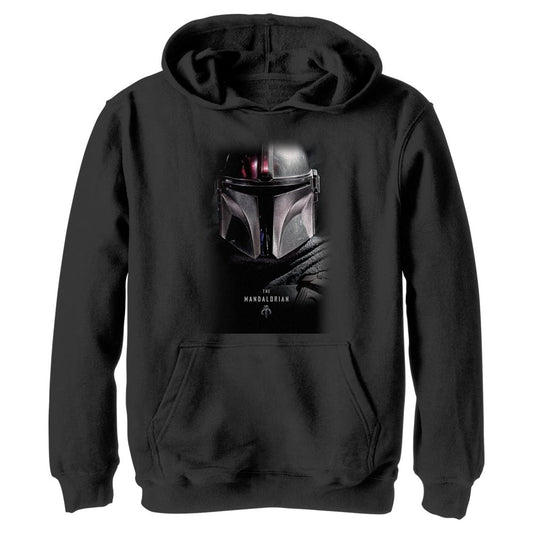 Star Wars: The Mandalorian Bounty Hunter Shadow Kid's Hoodie Sweatshirt