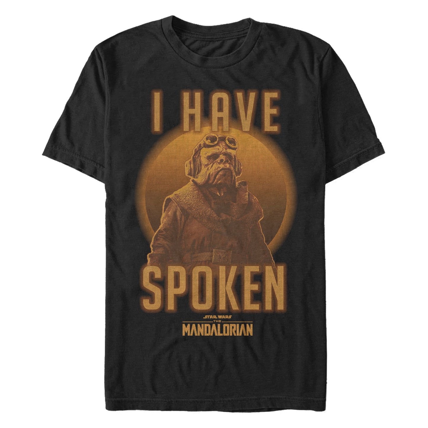 Star Wars The Mandalorian Kuiil I Have Spoken Black Unisex T-Shirt