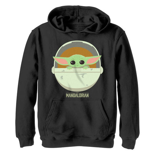 Star Wars: The Mandalorian The Child Cartoon Art Bassinet Kid's Hoodie Sweatshirt