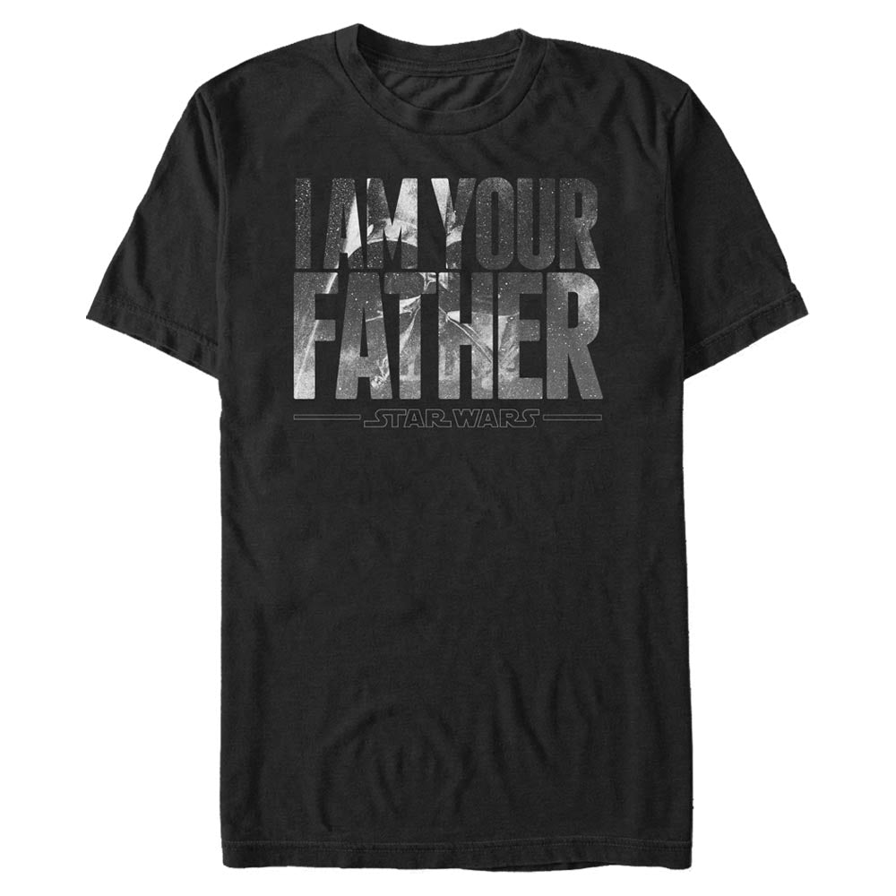Star Wars Empire Strikes Back I AM YOUR FATHER Darth Vader Black Unisex T-Shirt