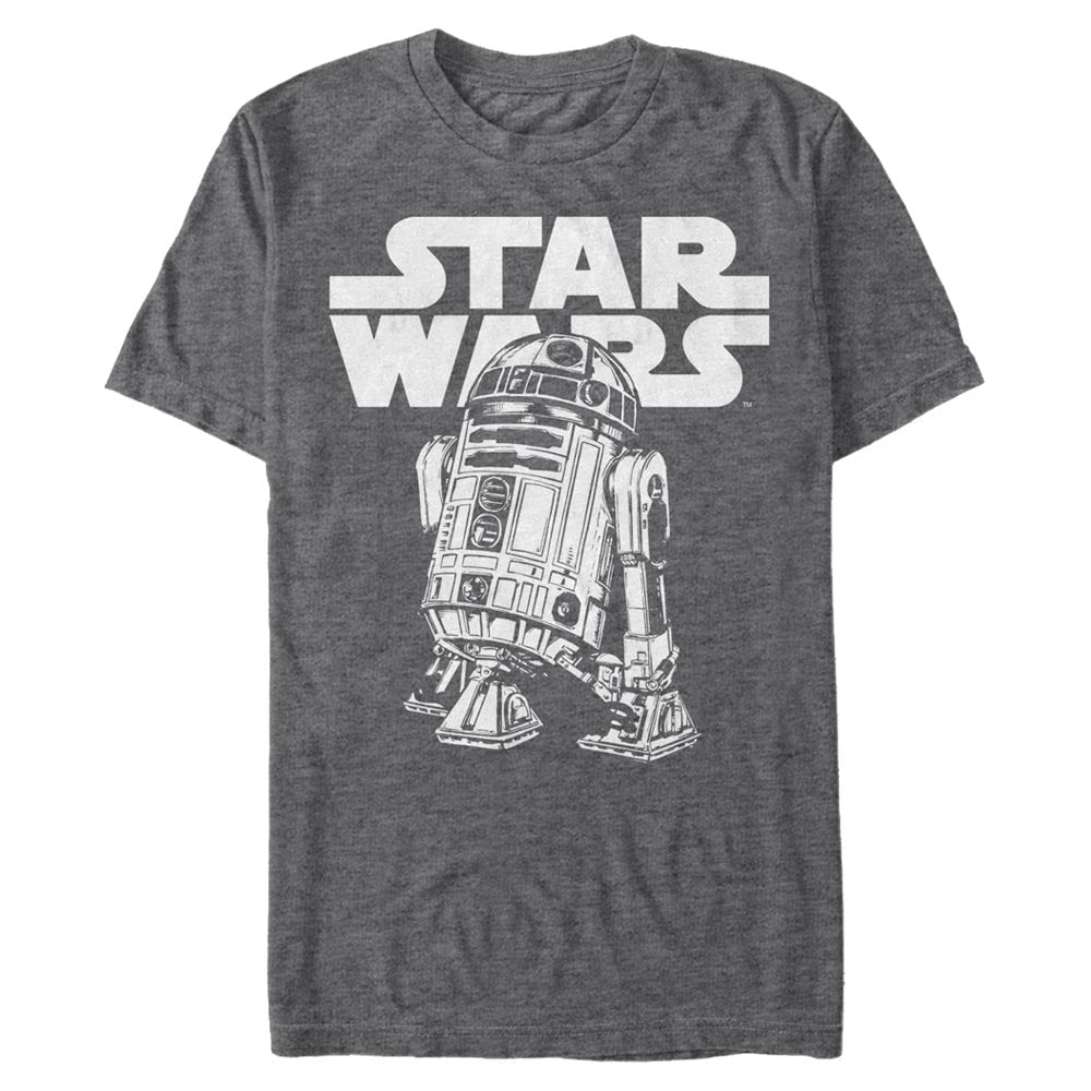 Star Wars Classic R2-D2 Charcoal Heather Unisex T-Shirt
