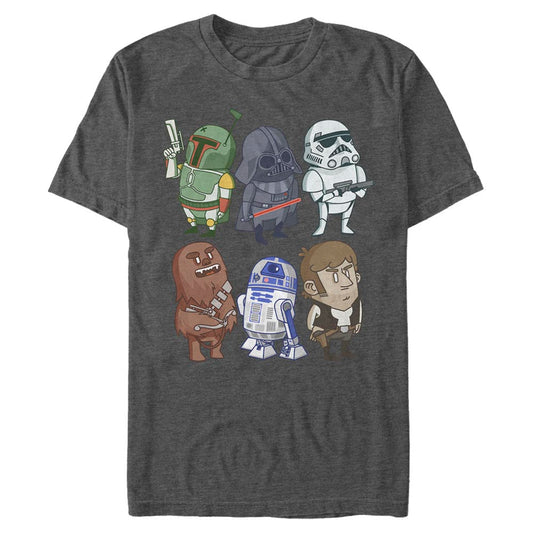 Star Wars Cartoon Characters Unisex T-Shirt