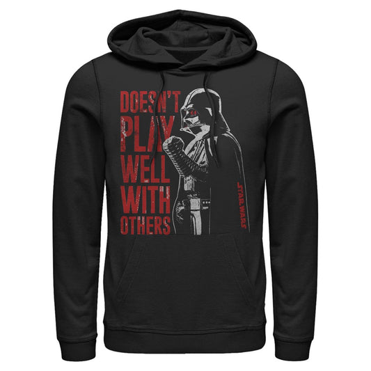 Star Wars Darth Vader Doesn't Play Well Unisex Hoodie Sweatshirt