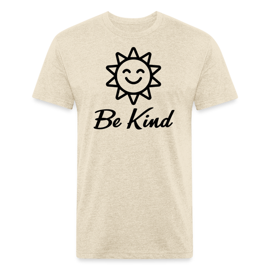 Sunshine and Be Kind Unisex T-Shirt - Light Colors - heather cream