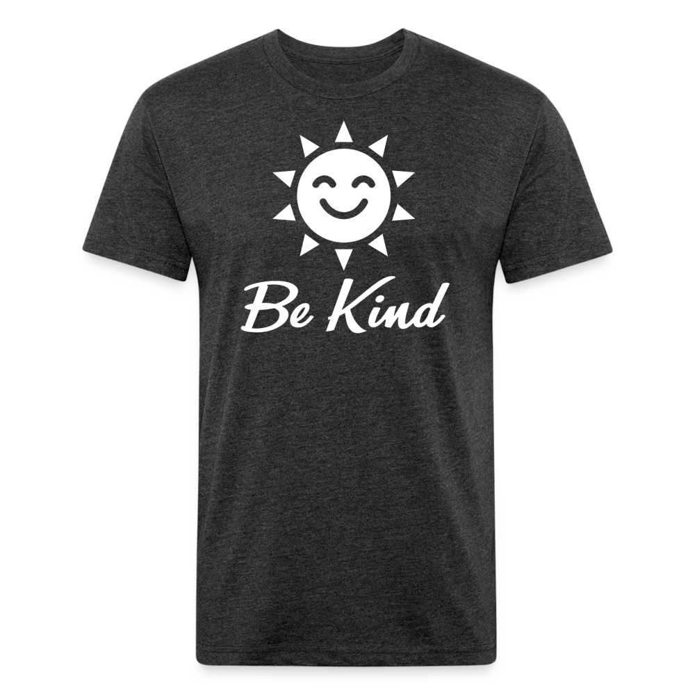 Be Kind Unisex T-Shirt - Dark Colors - heather black