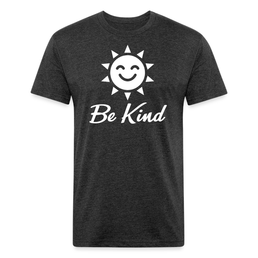Be Kind Unisex T-Shirt - Dark Colors - heather black
