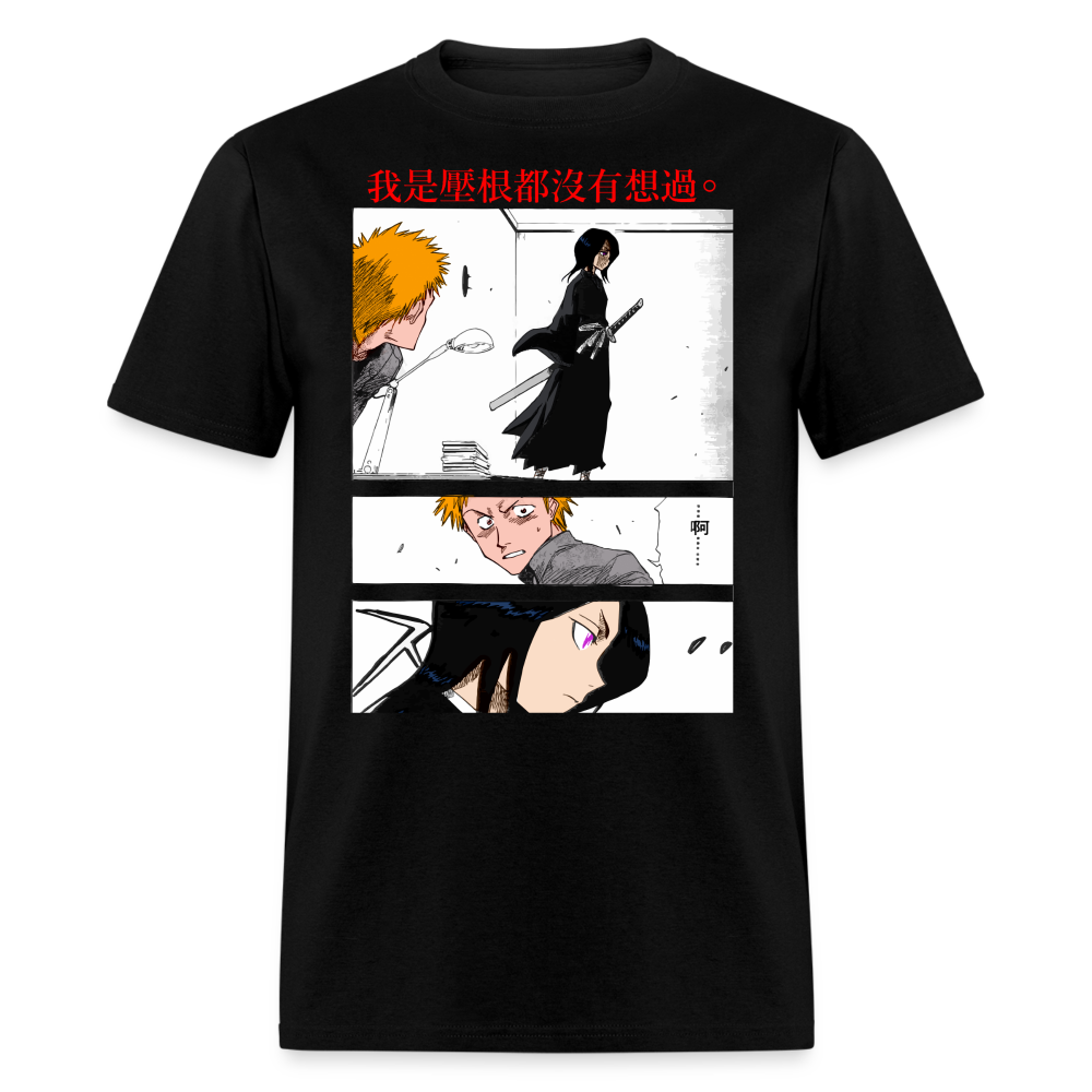 Ichigo Meets Rukia Premium Bleach Manga T-Shirt - black