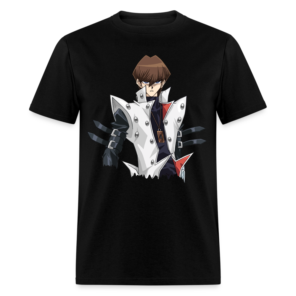 Seto Kaiba Drip Premium Yu Gi Oh! Man Anime T-Shirt - black