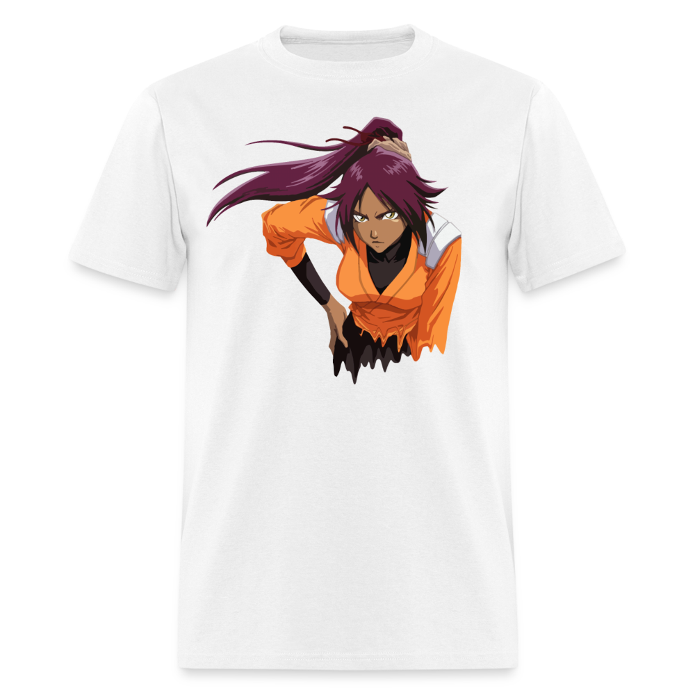 Yoruichi Drip Premium Bleach Anime T-Shirt - white