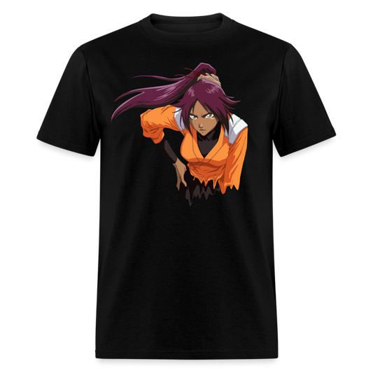 Yoruichi Drip Premium Bleach Anime T-Shirt - black