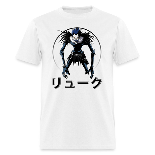 Ryuk Death Note Katakana Anime T-Shirt - white