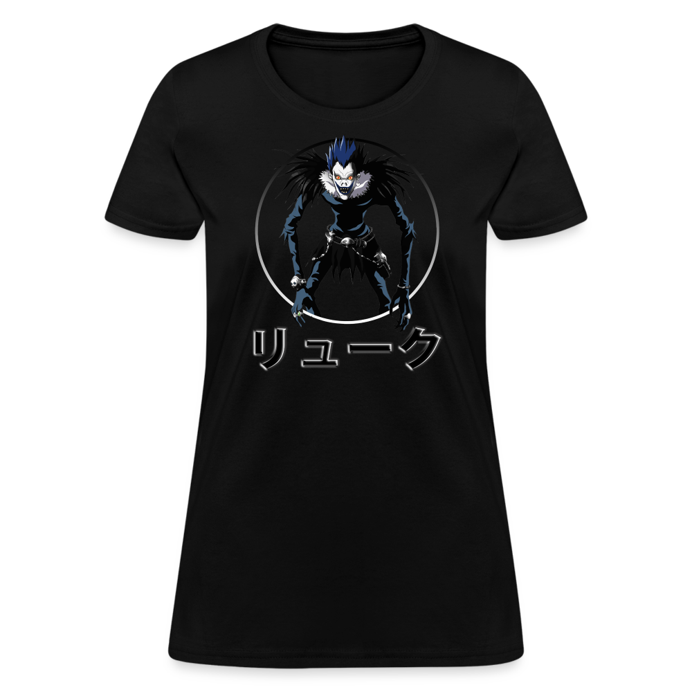 Ryuk Death Note Women's Anime T-Shirt - black