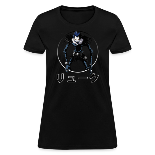 Ryuk Death Note Women's Anime T-Shirt - black
