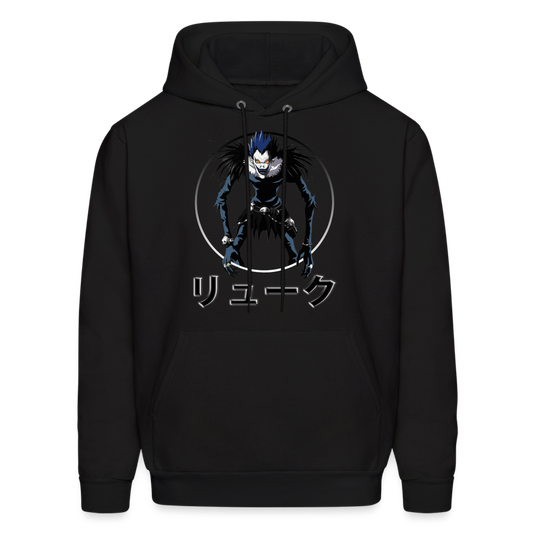 Ryuk Death Note Katakana Anime Hoodie Sweatshirt - black