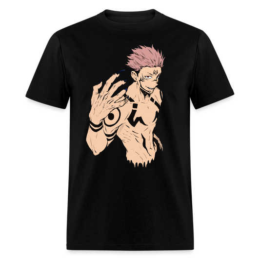Sukuna Drip Premium Jujutsu Kaisen Anime T-Shirt - black