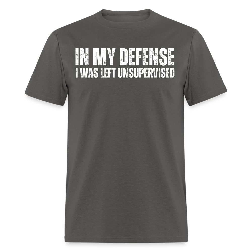 In My Defense Unisex Classic T-Shirt - charcoal