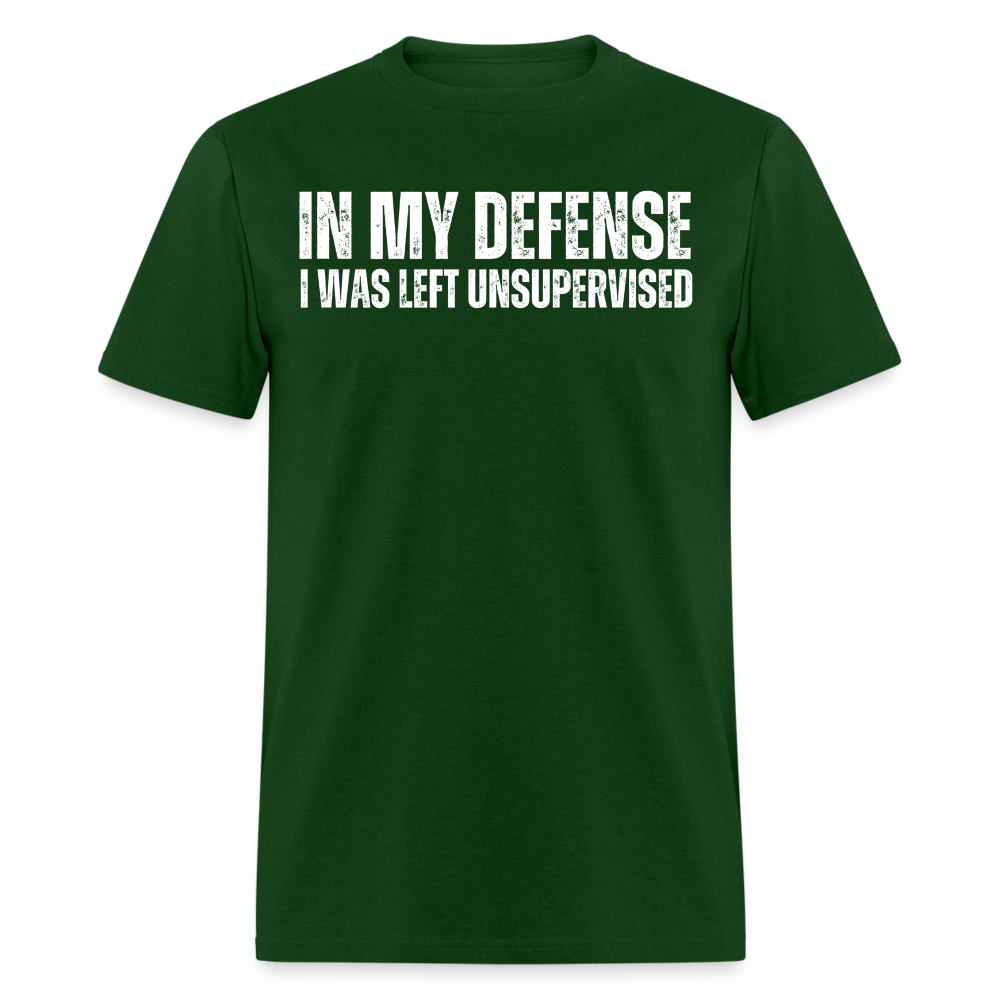 In My Defense Unisex Classic T-Shirt - forest green