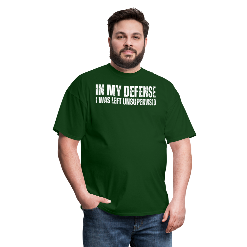 In My Defense Unisex Classic T-Shirt - forest green