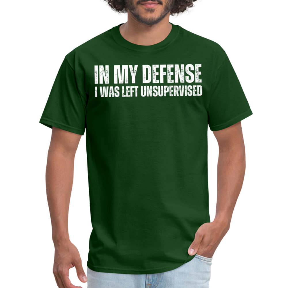 In My Defense Unisex Classic T-Shirt - forest green